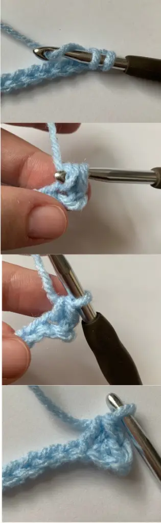 making a single crochet part 2