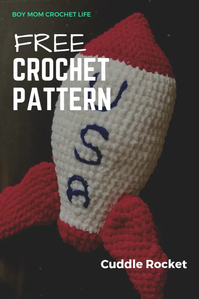 Cuddle Rocket Free Crochet Pattern